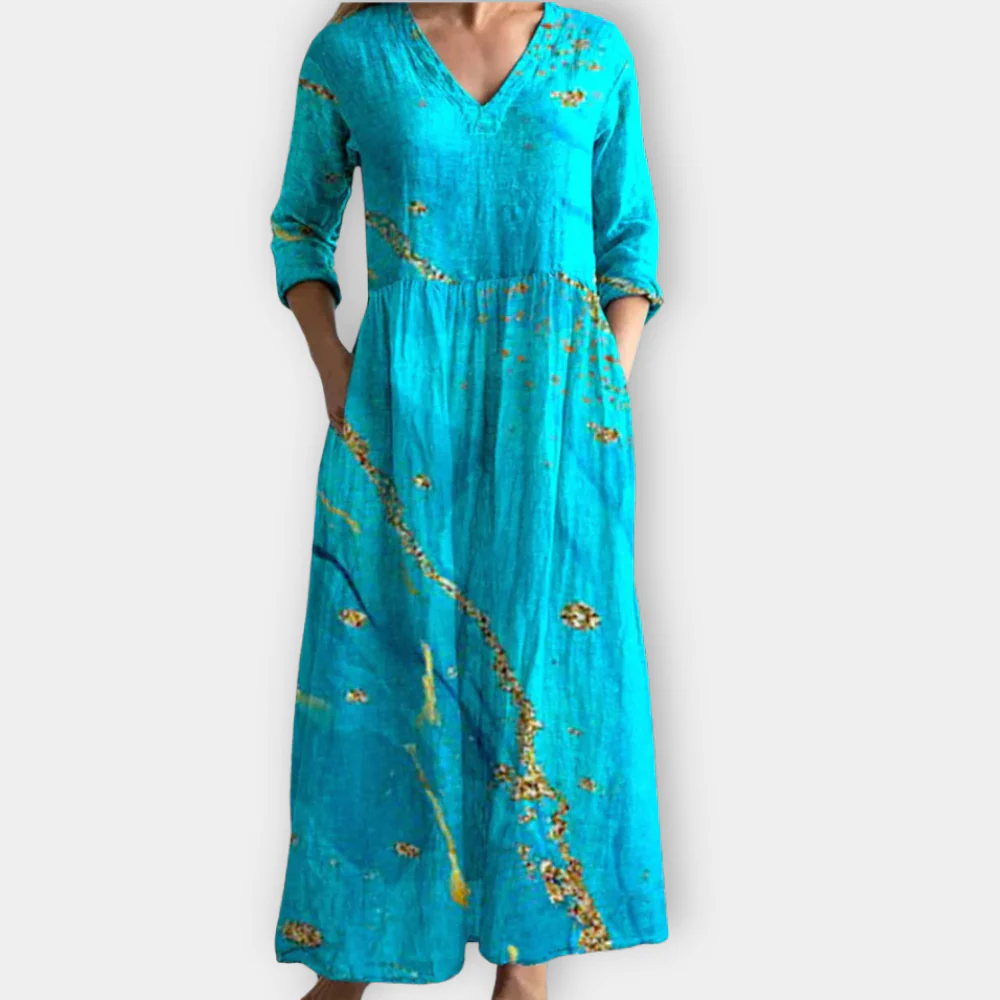 Lennox - Maxi Boho Chic Robe for Ultimate Comfort
