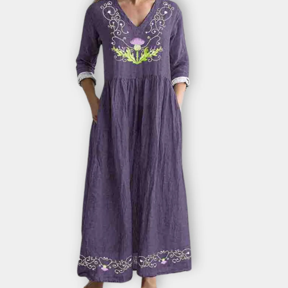 Nerina - Boho Breeze Maxi Dress
