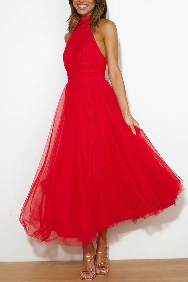 Jael - Élégante Robe de Soirée A-Ligne en Tulle
