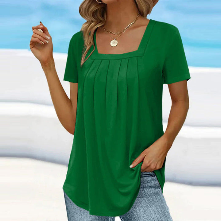 Mindy™ - Élégante Blouse Plissée