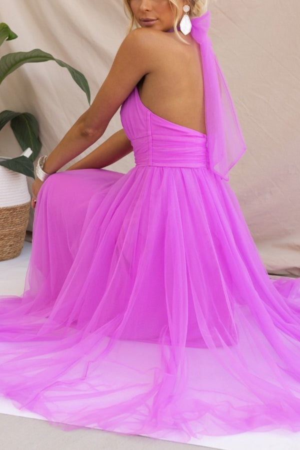 Jael - Élégante Robe de Soirée A-Ligne en Tulle