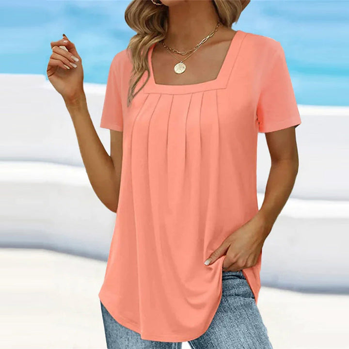 Mindy™ - Élégante Blouse Plissée