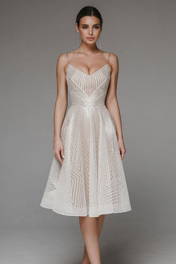Thalassa - Long Sparkling Evening Gown