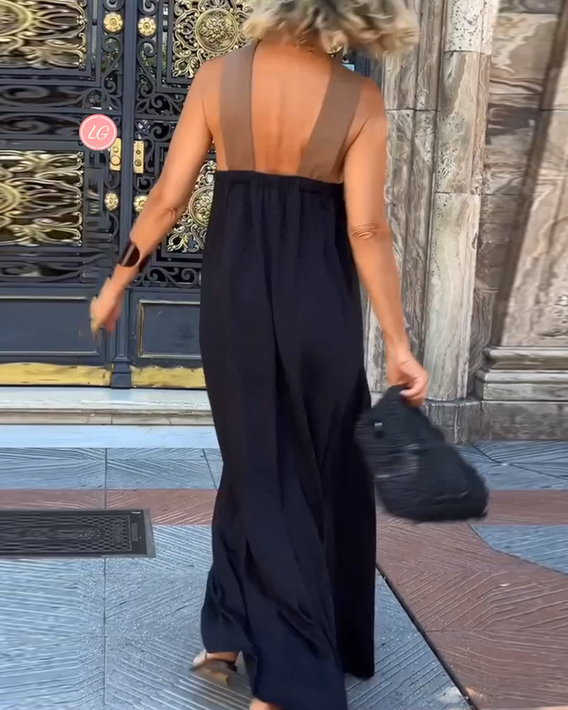 Nicole - Élégante Robe d'Été à Décolleté Croisé
