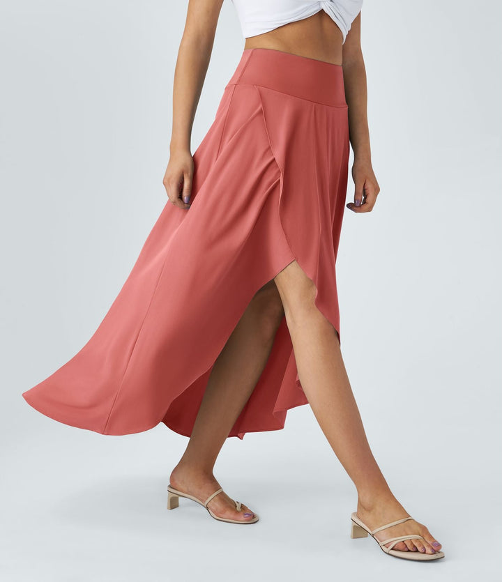 Natalia | Jupe Maxi Confortable avec Fente