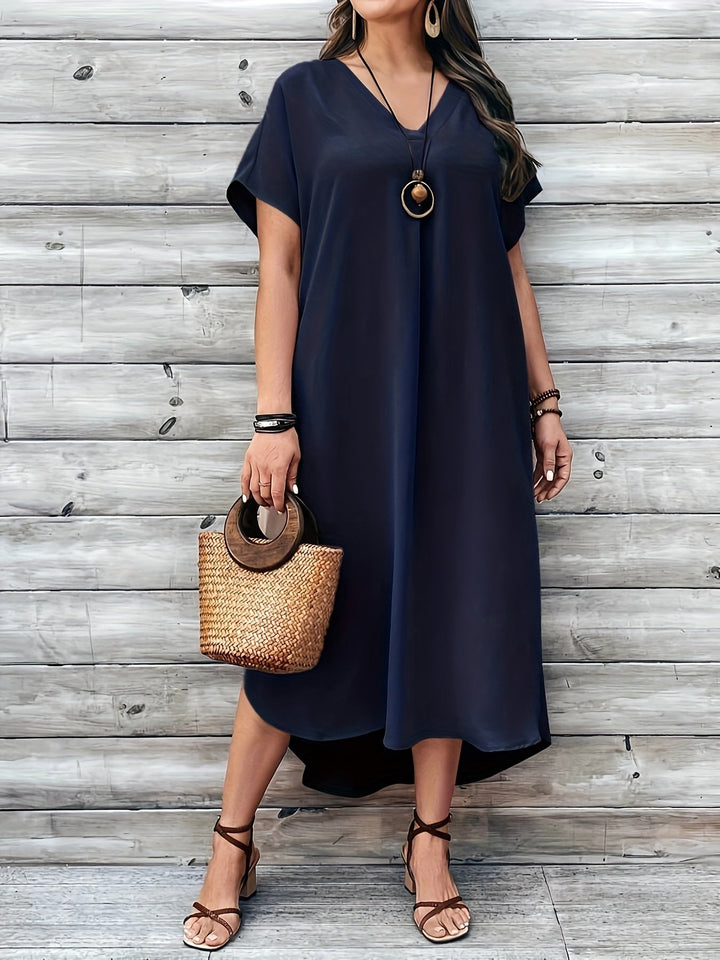 Hailey | Grande Taille V-neck Robe