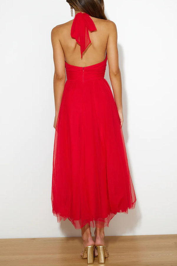 Jael - Élégante Robe de Soirée A-Ligne en Tulle