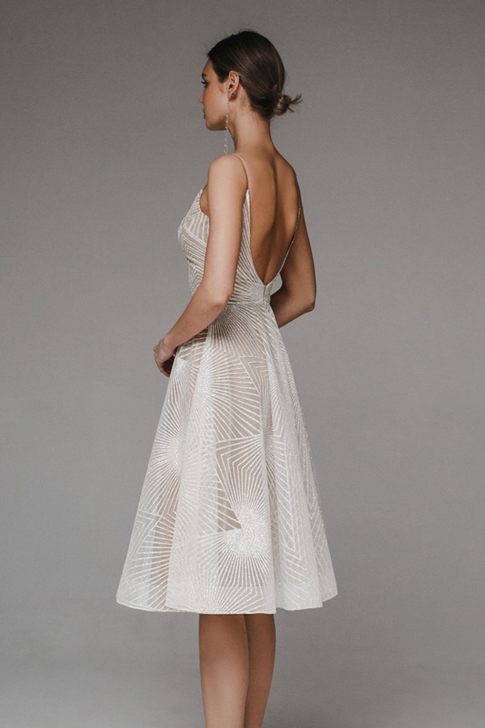 Thalassa - Long Sparkling Evening Gown