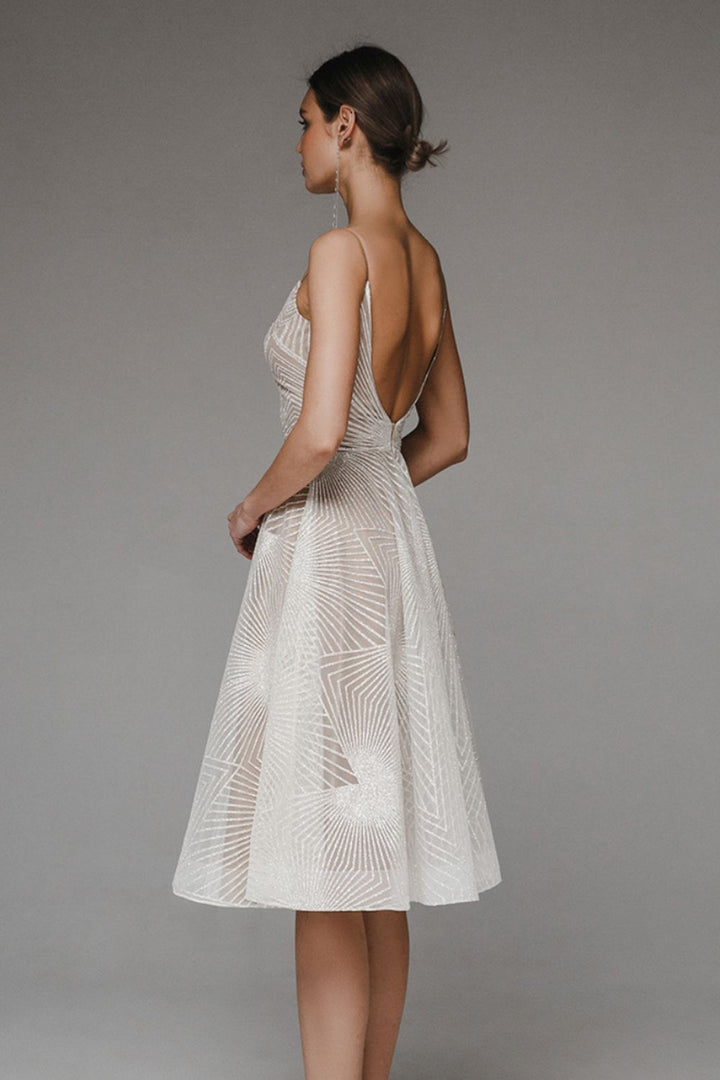 Thalassa - Long Sparkling Evening Gown