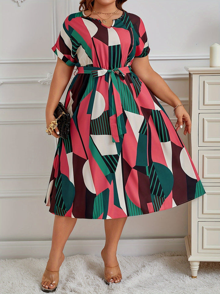 Bobbi | Grande Taille Robe Tropicale