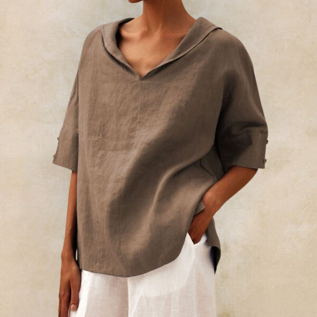 Lhinee™ - Loose Fit Casual Blouse