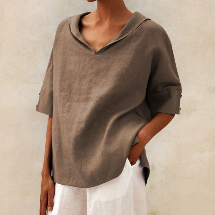 Lhinee™ - Loose Fit Casual Blouse