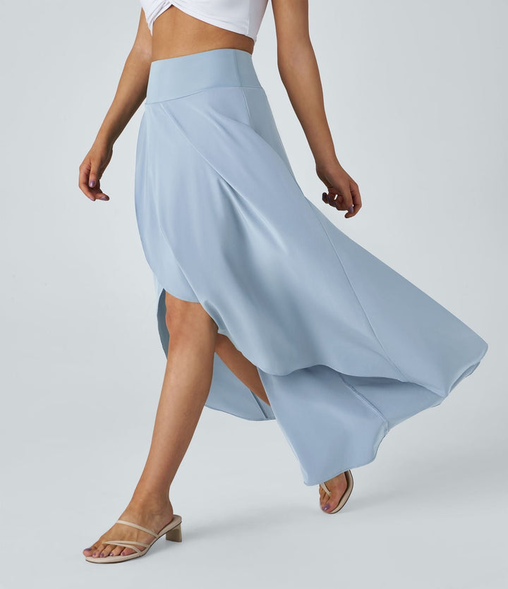 Natalia | Jupe Maxi Fendue et Confortable" can be rewritten as "Jupe Maxi Fendue Natalia - Élégance et Confort.