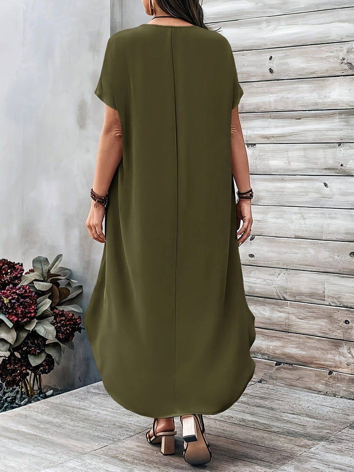 Hailey | Grande Taille V-neck Robe