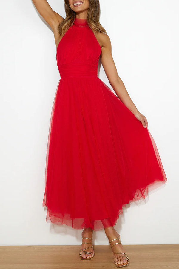 Jael - Élégante Robe de Soirée A-Ligne en Tulle