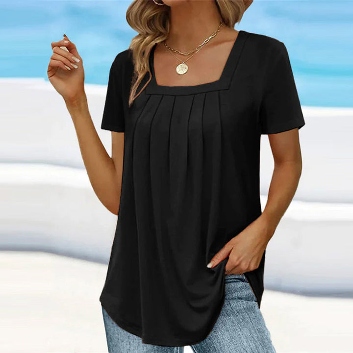 Mindy™ - Élégante Blouse Plissée
