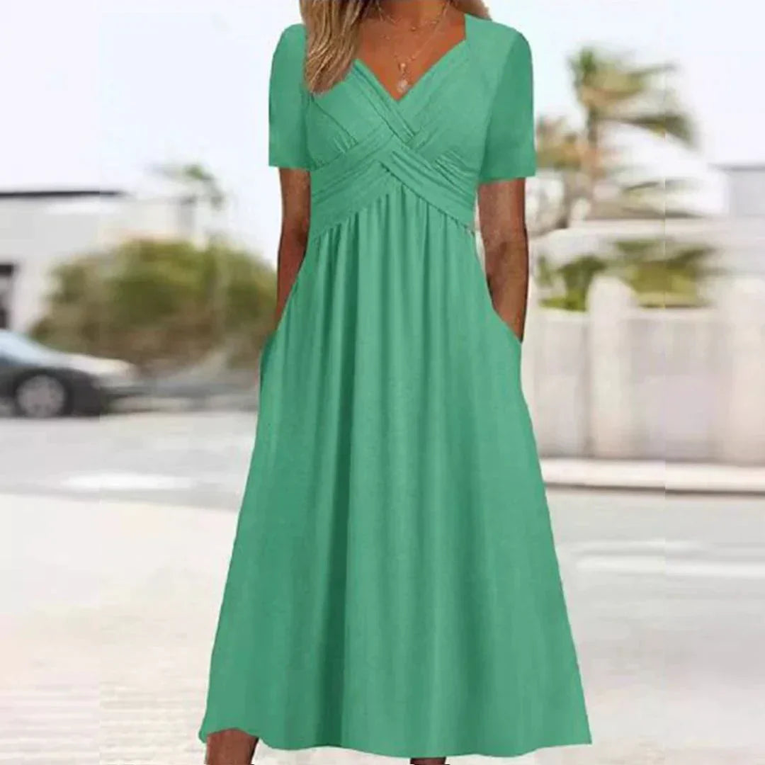 Frances - Robe Sophistiquée et Élégante qui Met en Valeur