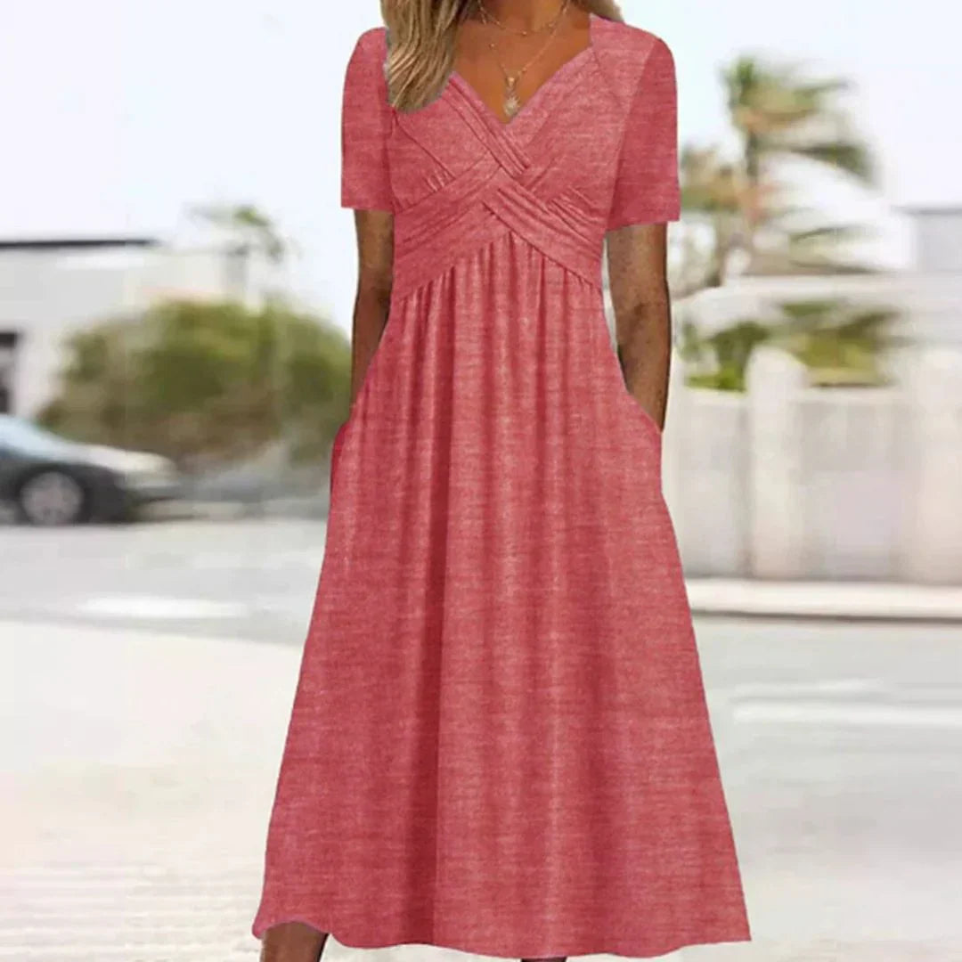 Frances - Robe Sophistiquée et Élégante qui Met en Valeur
