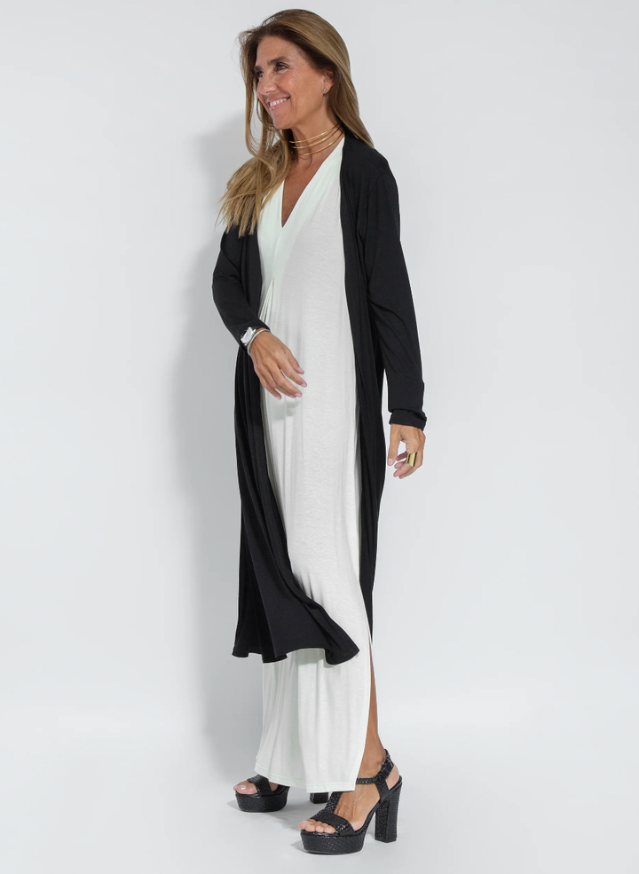 Kendall - Robe Maxi d'Été Unie