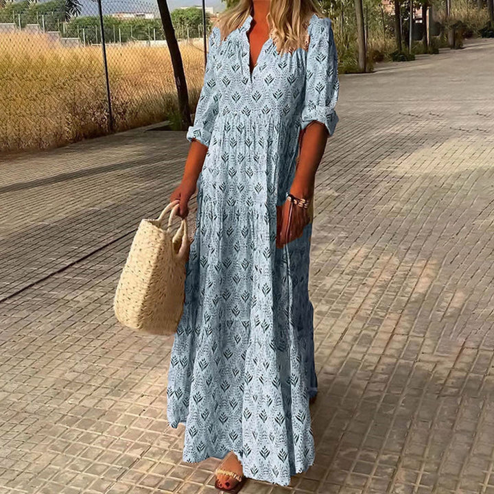 Nora - Élégante Robe Maxi Boho