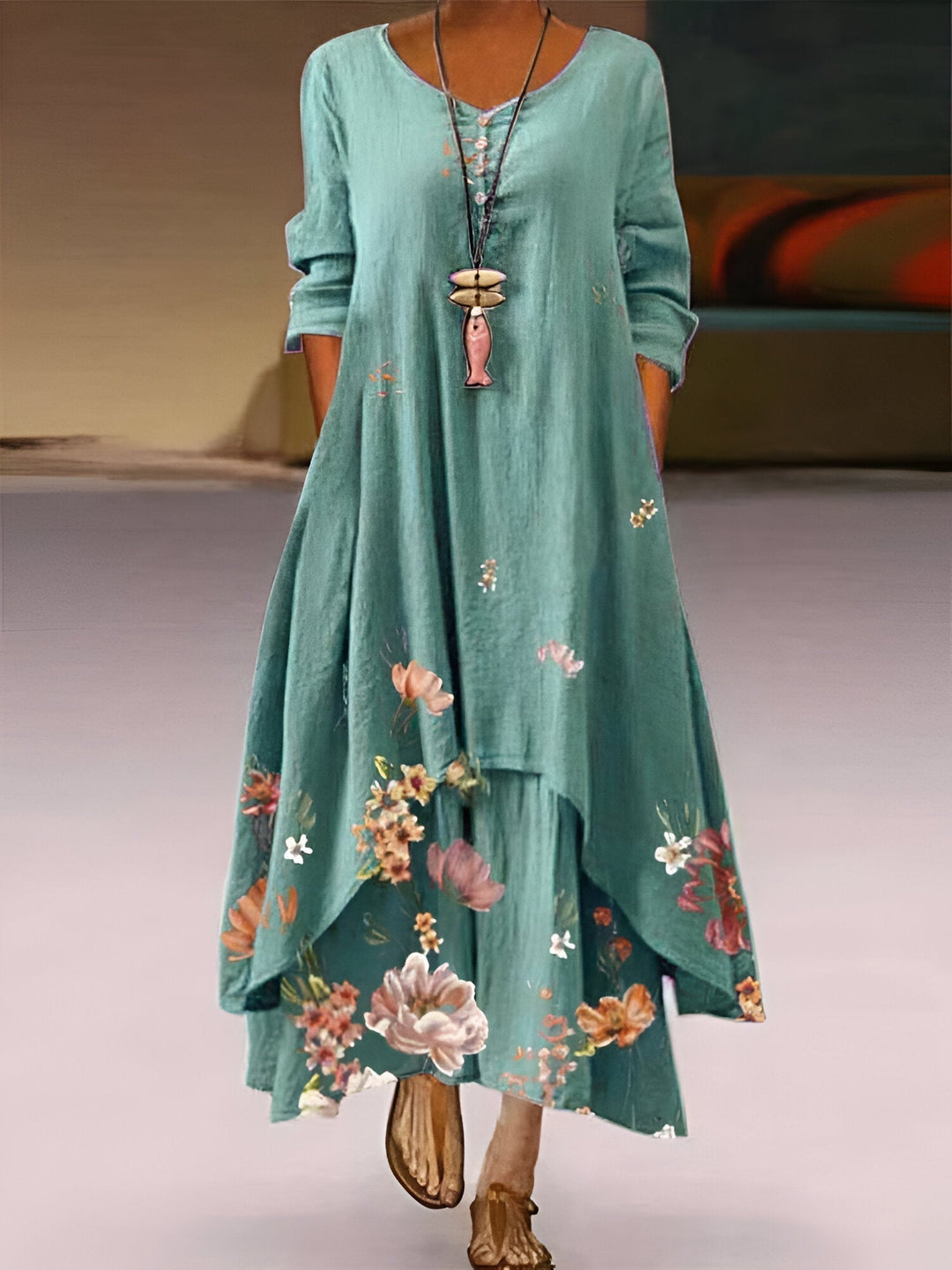 Fauna | Plus Size Robe