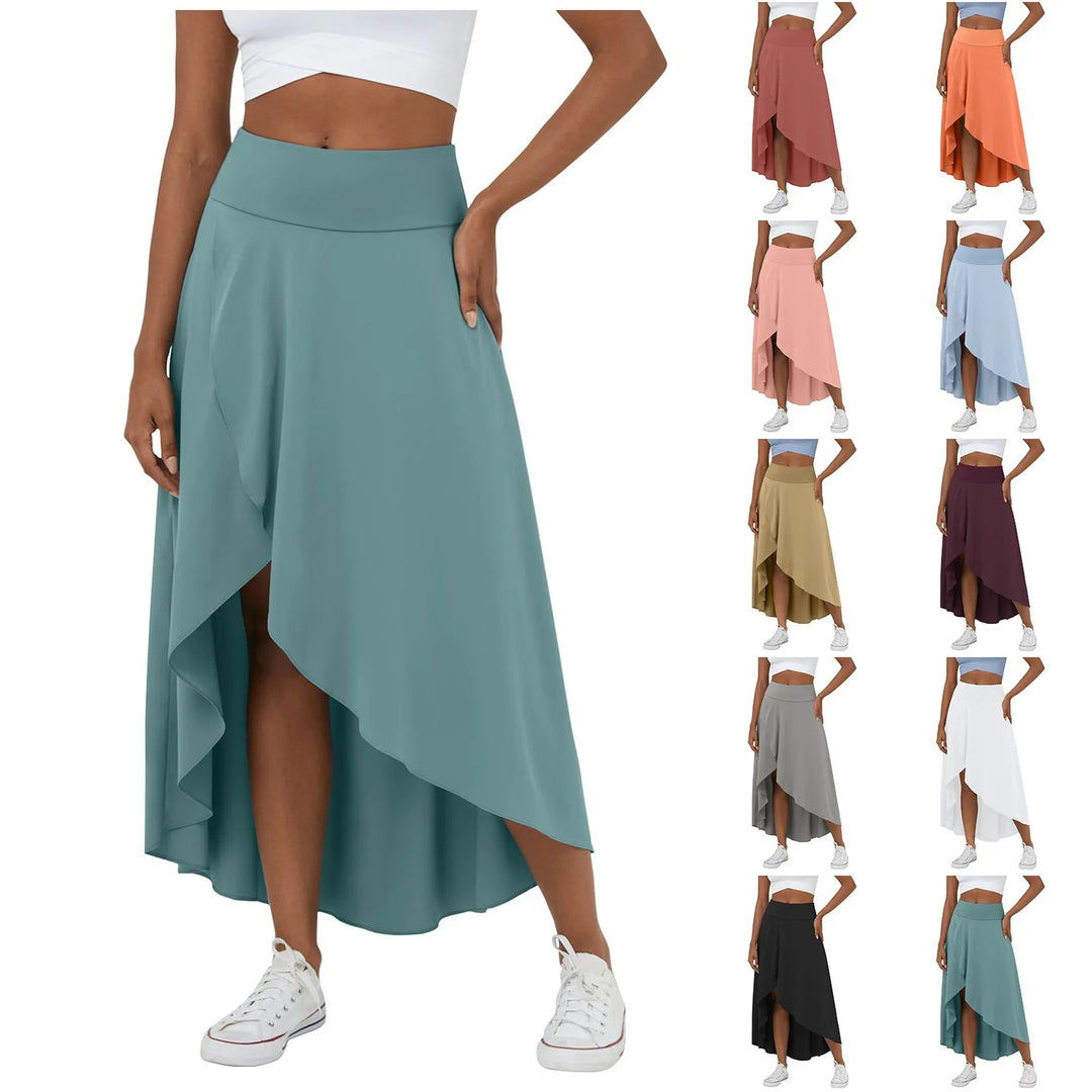 Natalia | Jupe Maxi Confortable avec Fente