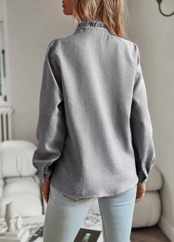 Belle™ - Élégante Polo Blouse