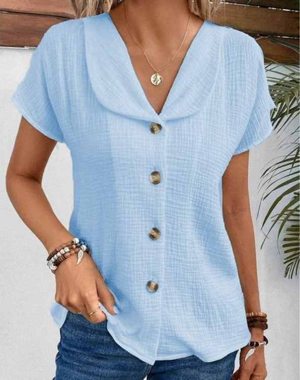 Aliyah™ - Élégante Blouse d'Été