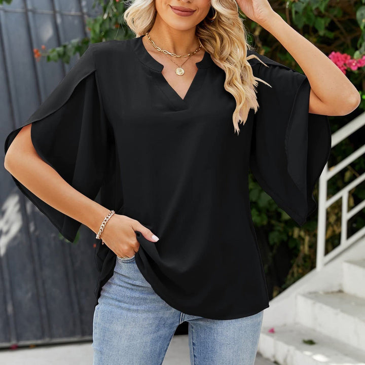 Leni™ - Haut Chic à Col en V