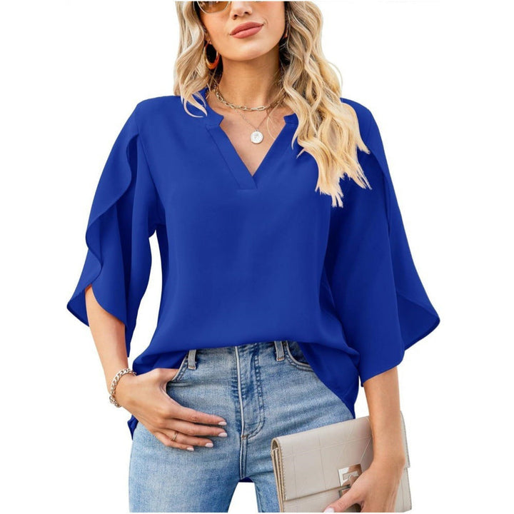 Leni™ - Haut Chic à Col en V