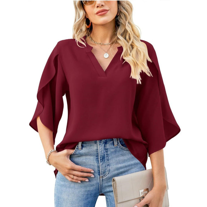 Leni™ - Haut Chic à Col en V