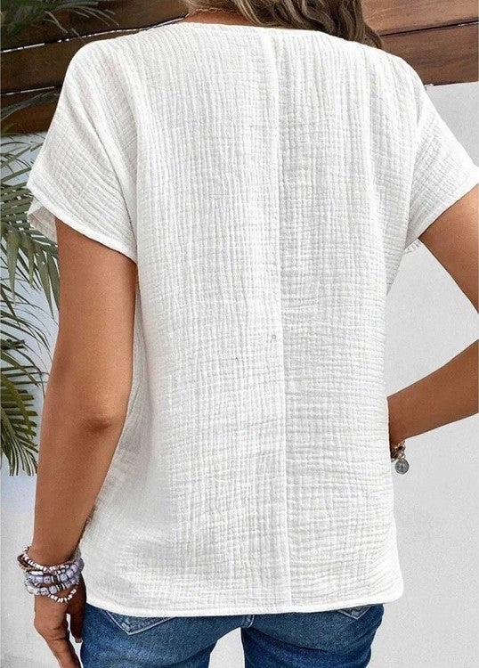 Aliyah™ - Élégante Blouse d'Été