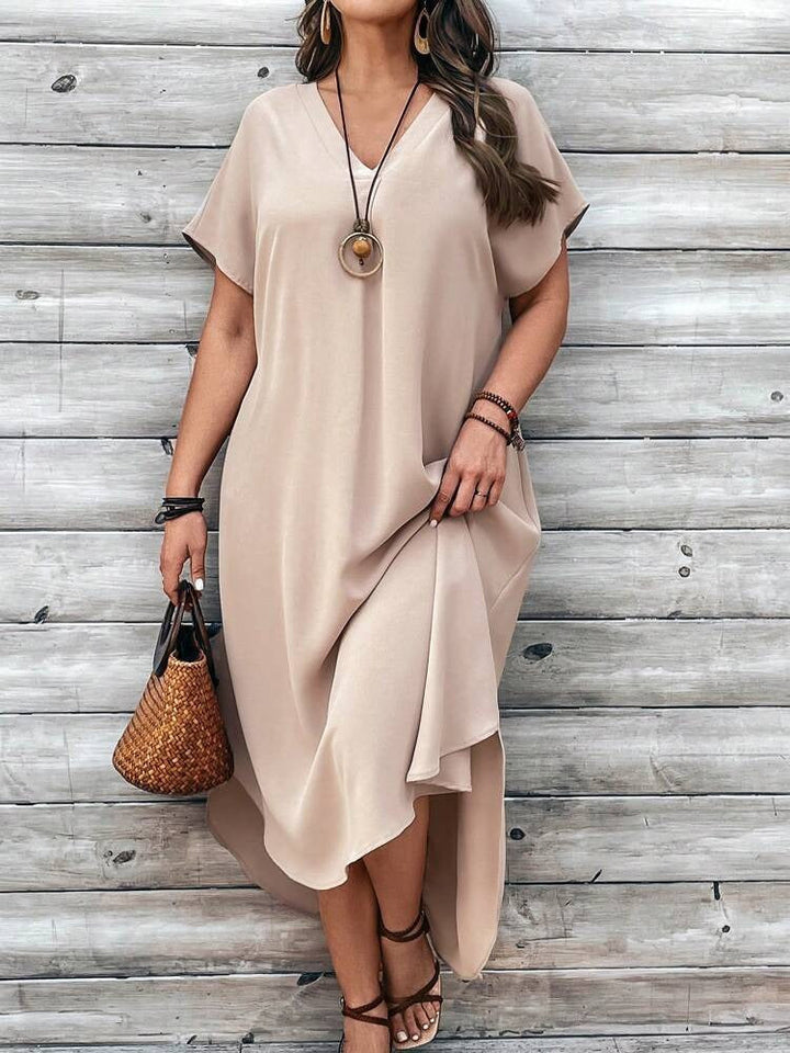 Hailey | Grande Taille V-neck Robe