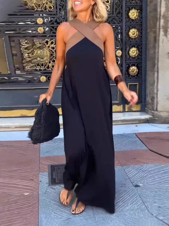 Nicole - Élégante Robe d'Été à Décolleté Croisé