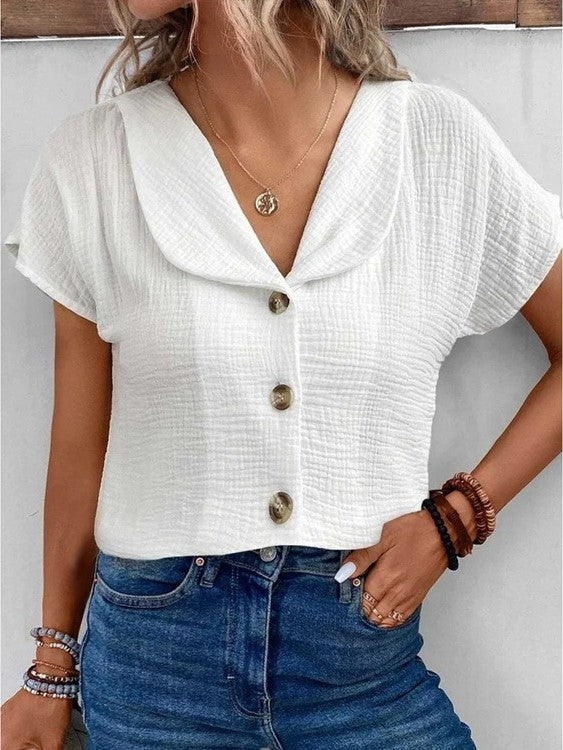 Aliyah™ - Élégante Blouse d'Été