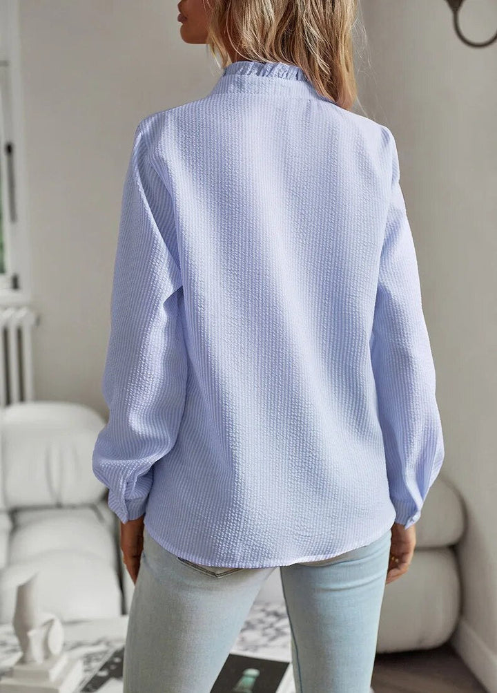 Belle™ - Élégante Polo Blouse