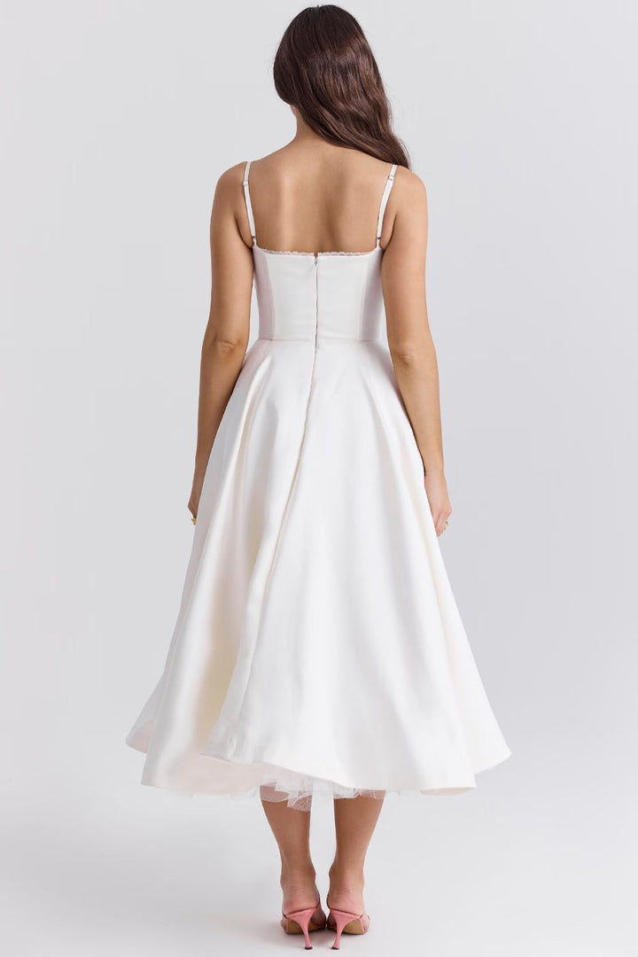 Minerva - Robe de Luxe à Bretelles Spaghetti pour Princesse