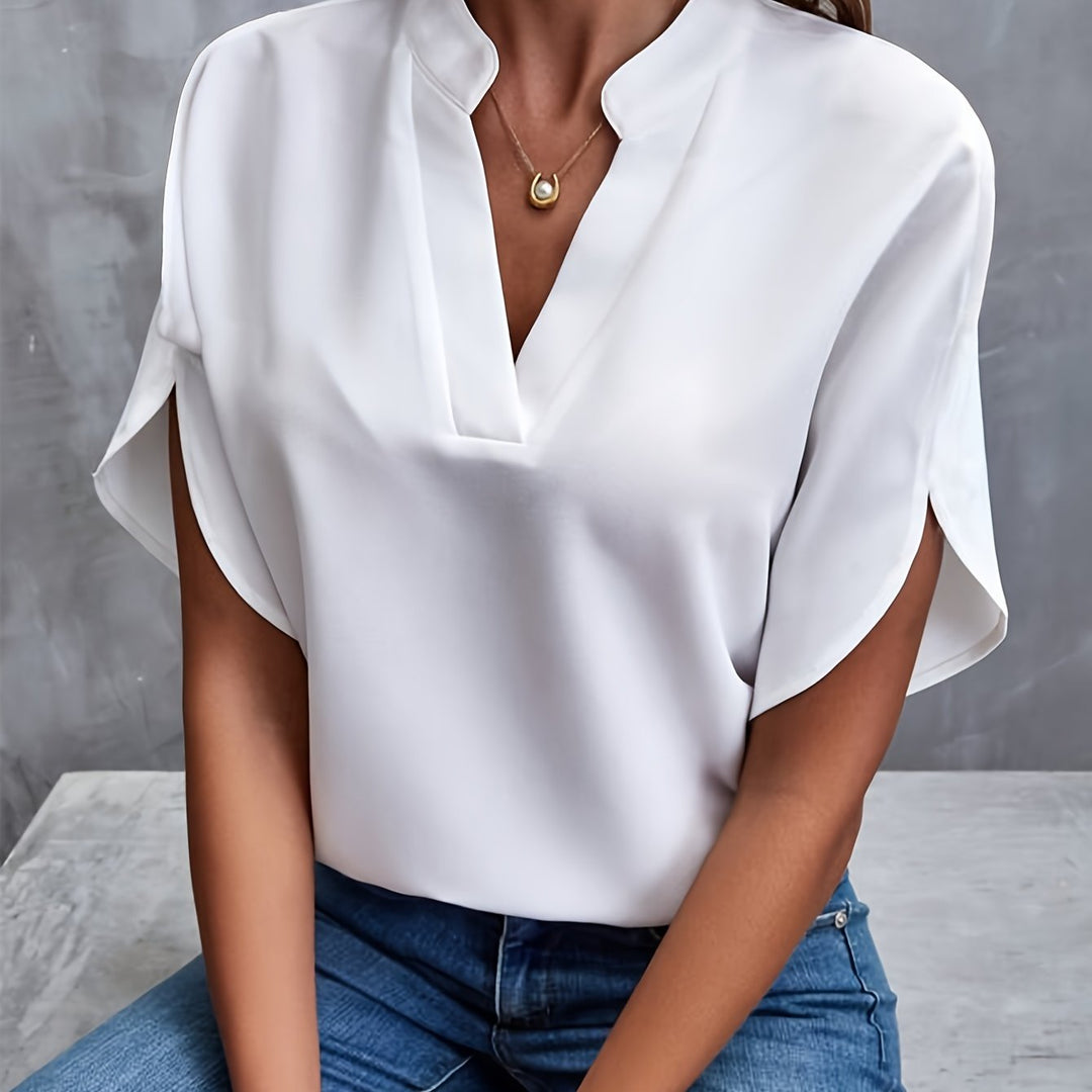 Mina™ - Élégante et Luxueuse Blouse