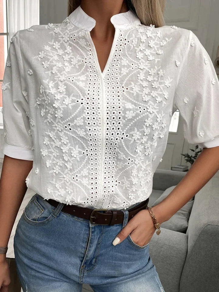 Leah™ - Élégante Blouse Classique