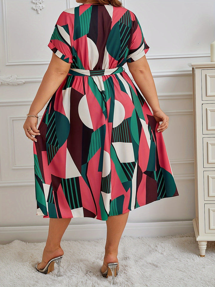 Bobbi | Grande Taille Robe Tropicale