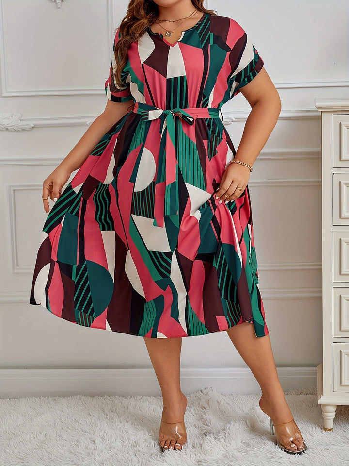 Bobbi | Grande Taille Robe Tropicale