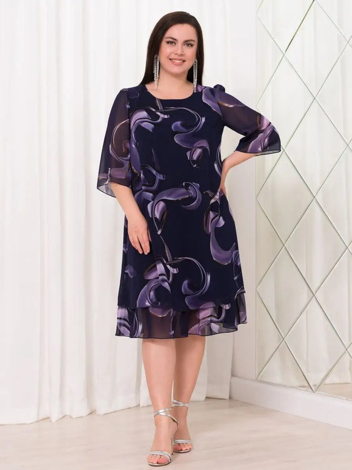 Harper | Plus Size Tourbillon Robe