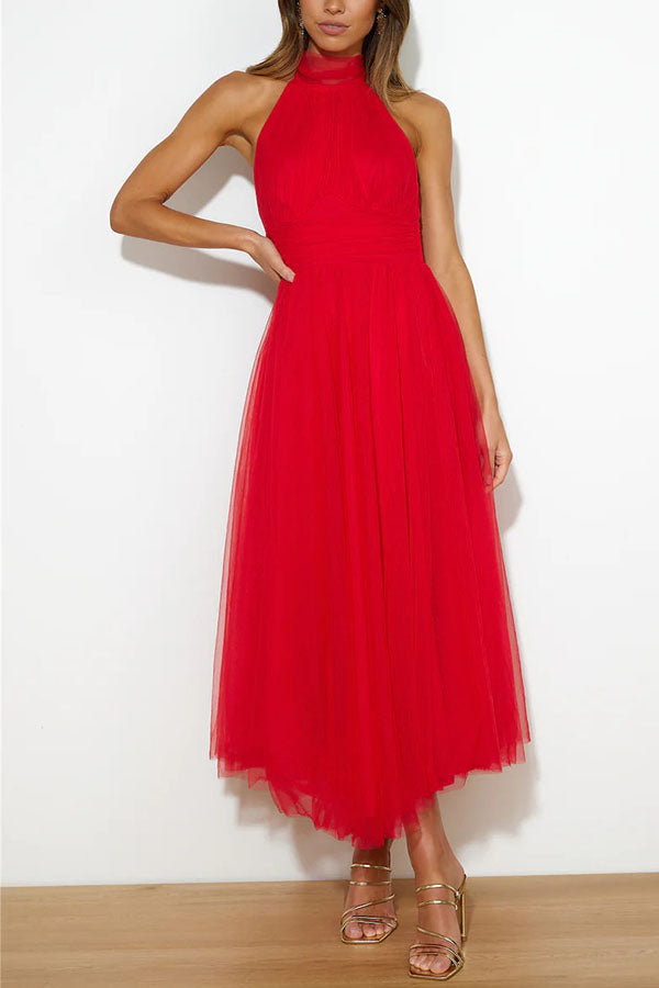 Jael - Élégante Robe de Soirée A-Ligne en Tulle