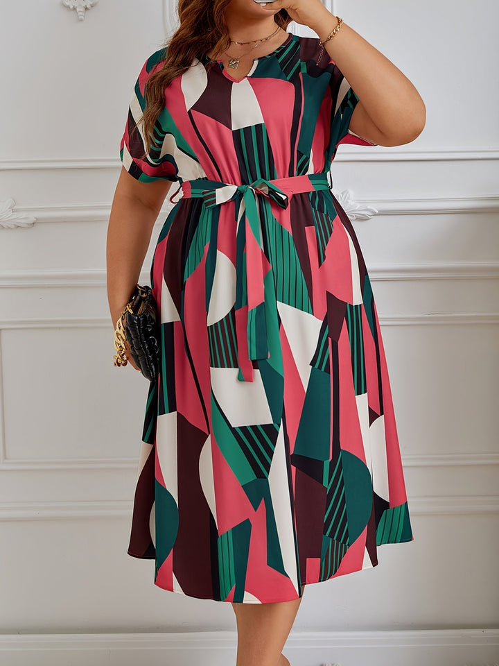 Bobbi | Grande Taille Robe Tropicale
