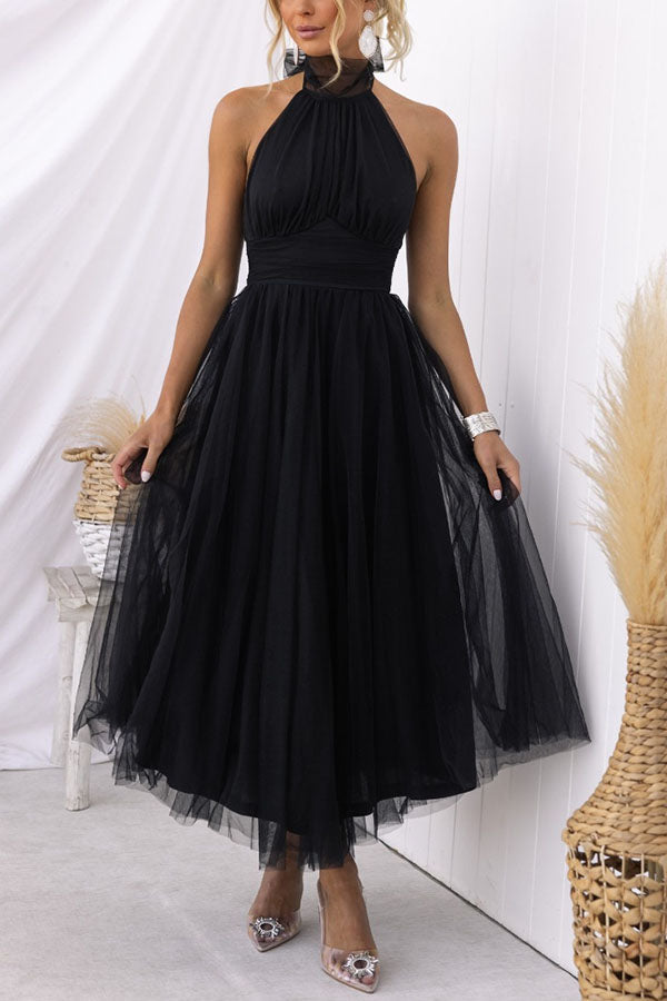 Jael - Élégante Robe de Soirée A-Ligne en Tulle