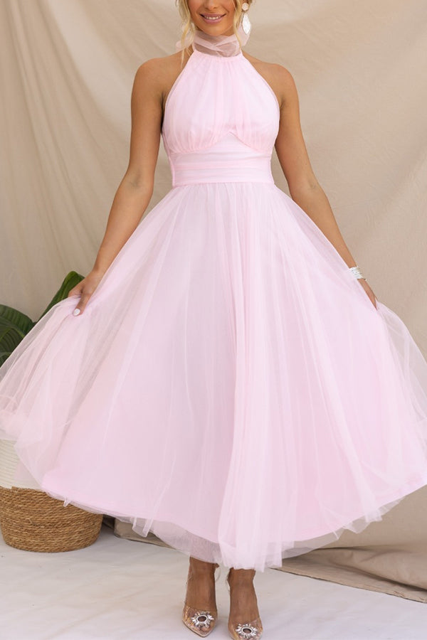 Jael - Élégante Robe de Soirée A-Ligne en Tulle