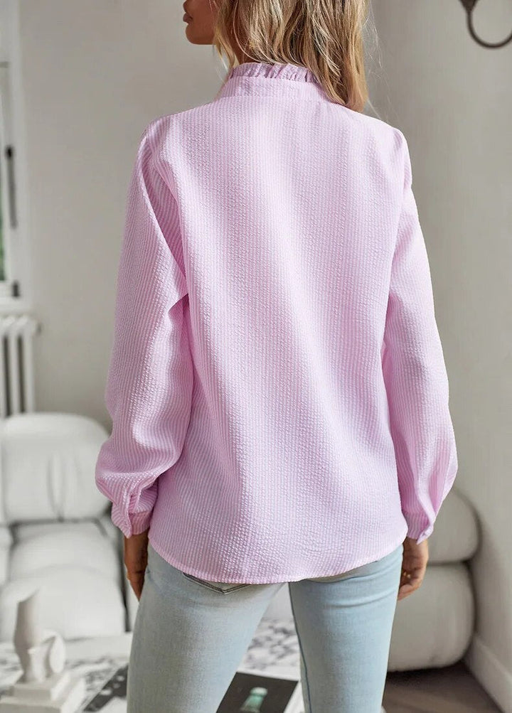 Belle™ - Élégante Polo Blouse