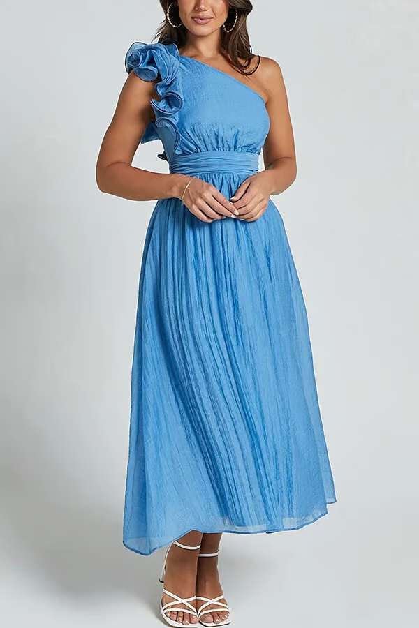 Bellamy - Robe d'été élégante au design asymétrique
