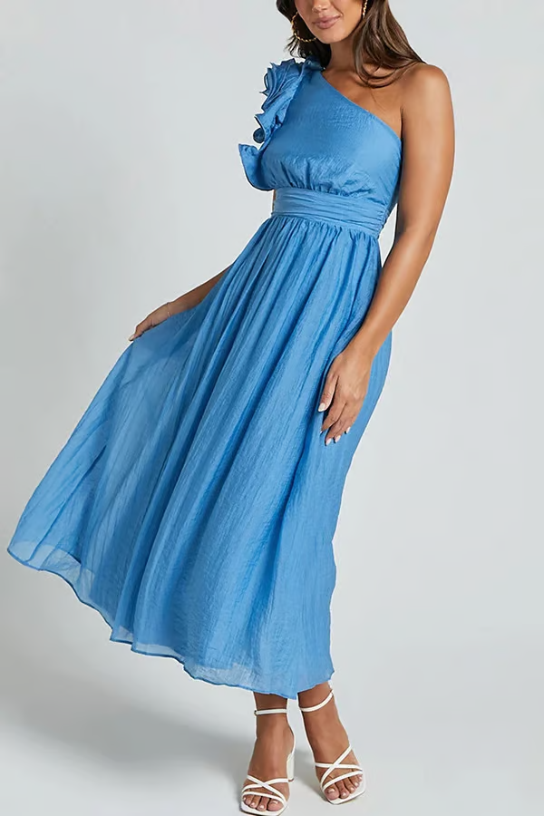 Bellamy - Robe d'été élégante au design asymétrique