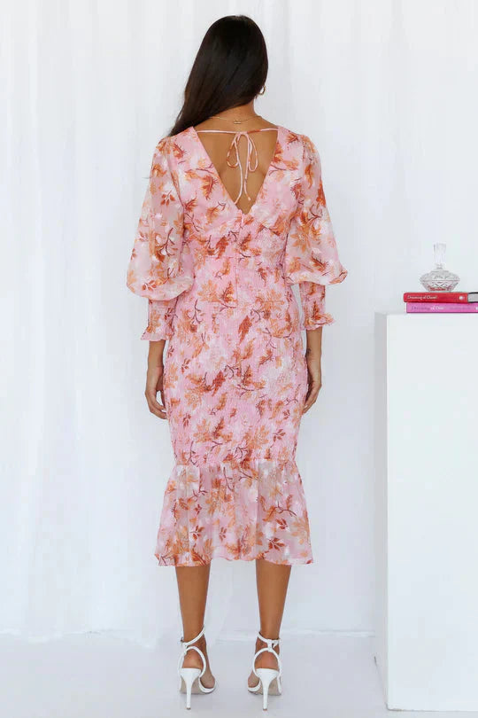 Amara | Robe Éblouissante à Fleurs